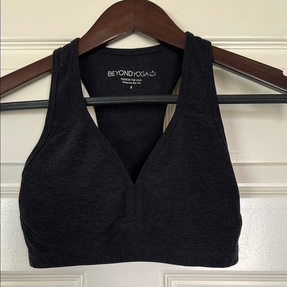Beyond Yoga Black Sports Bra